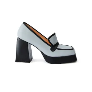 Women's Calf Leather Handmade Platform W1003