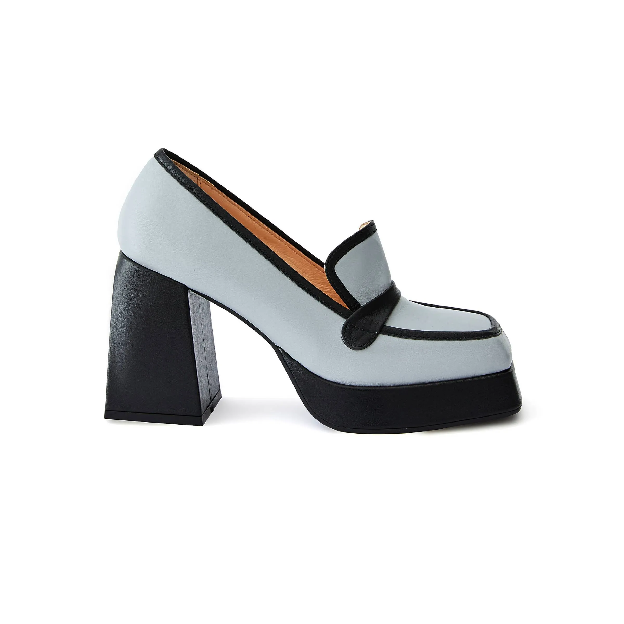 Women's Calf Leather Handmade Platform W1003
