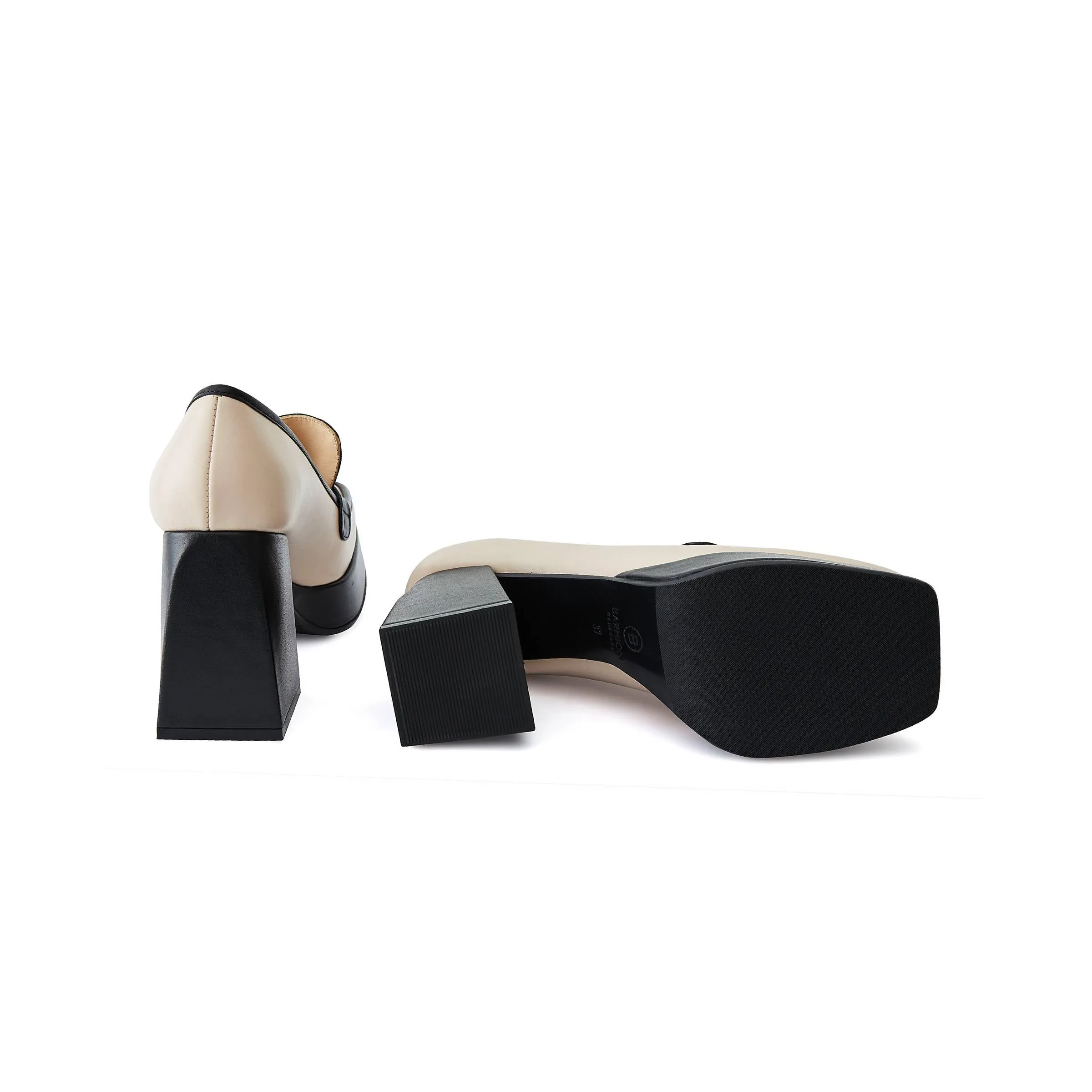 Women's Calf Leather Handmade Platform W1003