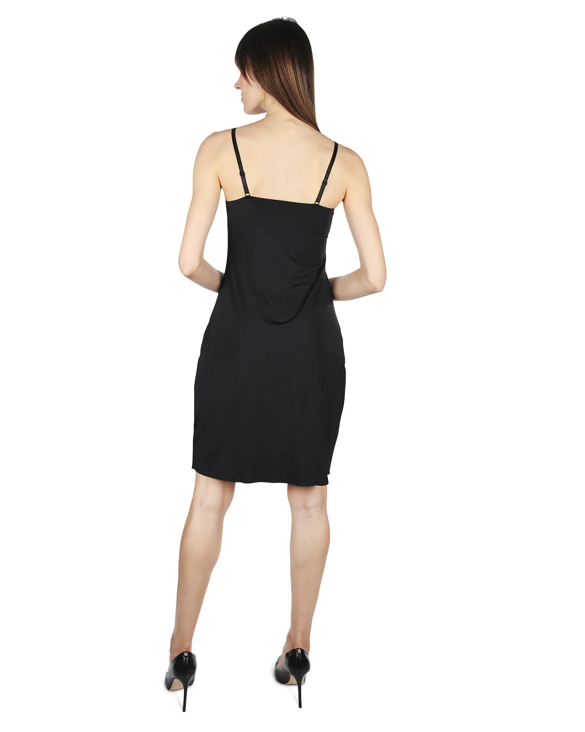 Women's Silky-Smooth Double-Bonded 36" Cami Slip Dress