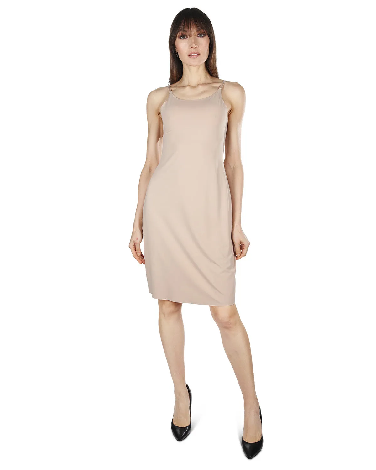 Women's Silky-Smooth Double-Bonded 36" Cami Slip Dress