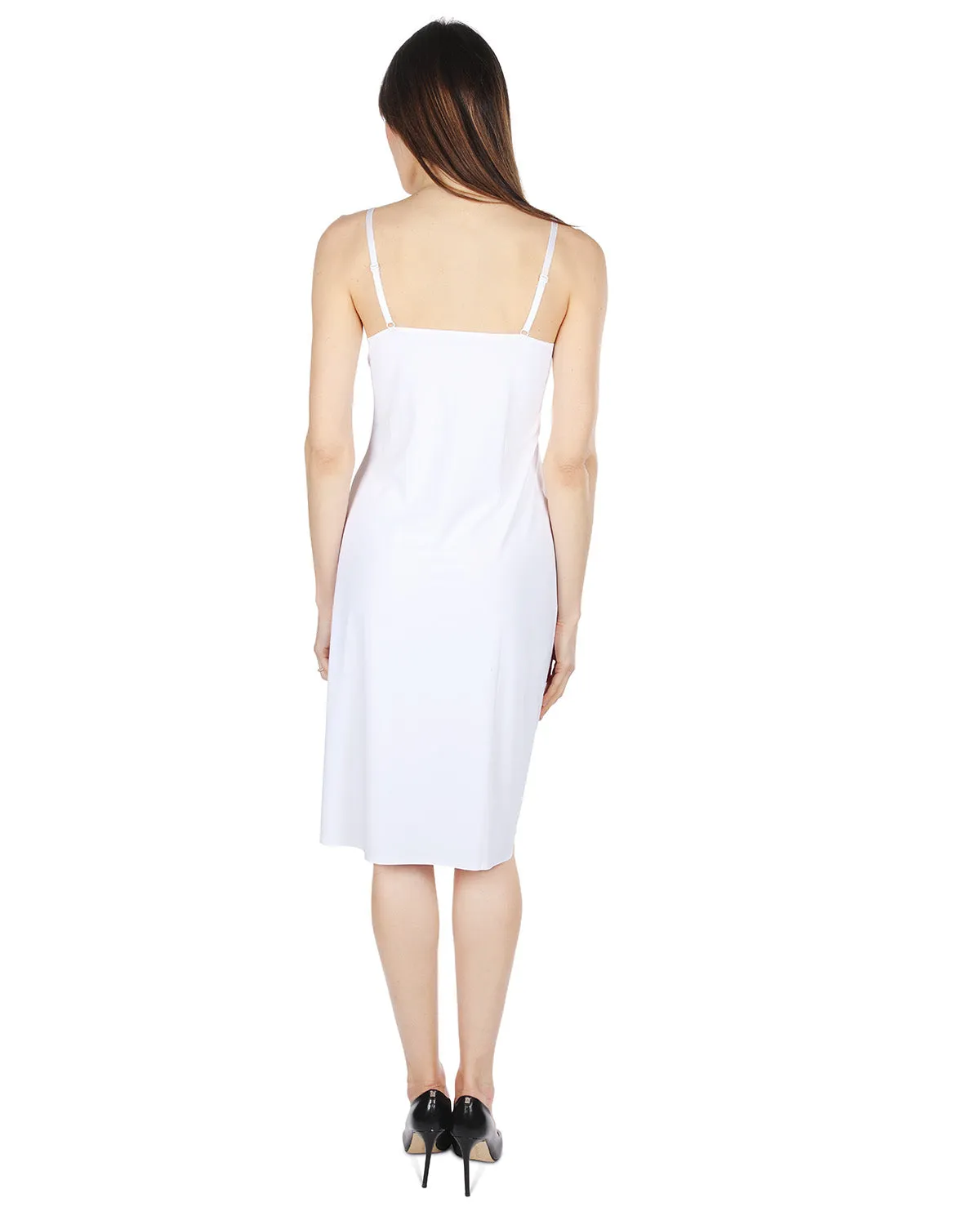 Women's Silky-Smooth Double-Bonded 36" Cami Slip Dress