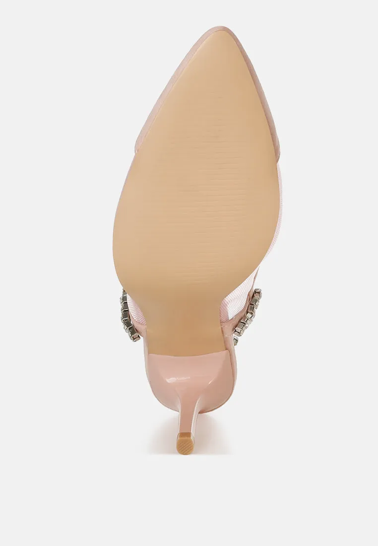 Yaga Stiletto Heel Slingback Sandals