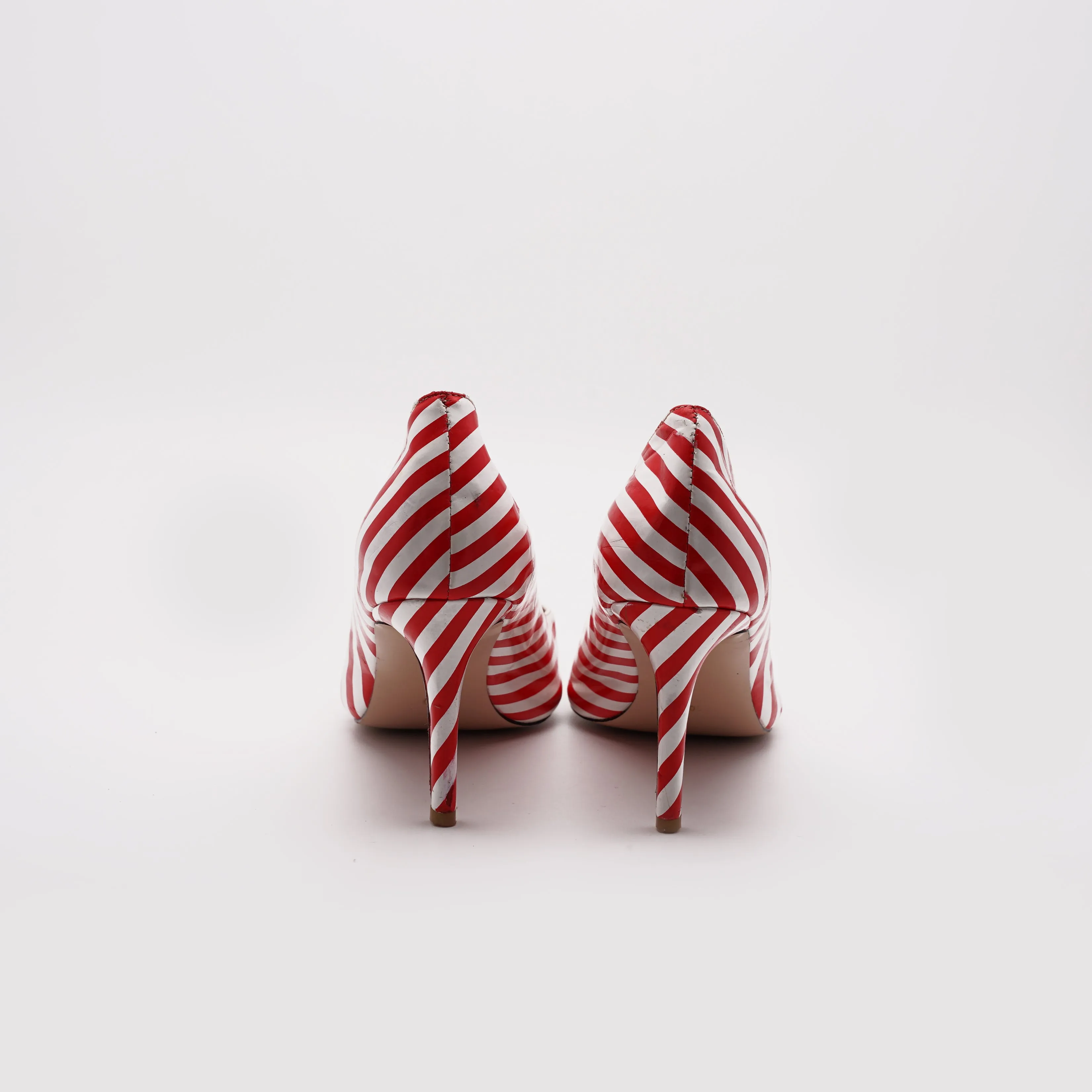 YDN Pattent Leather High Heel Pumps