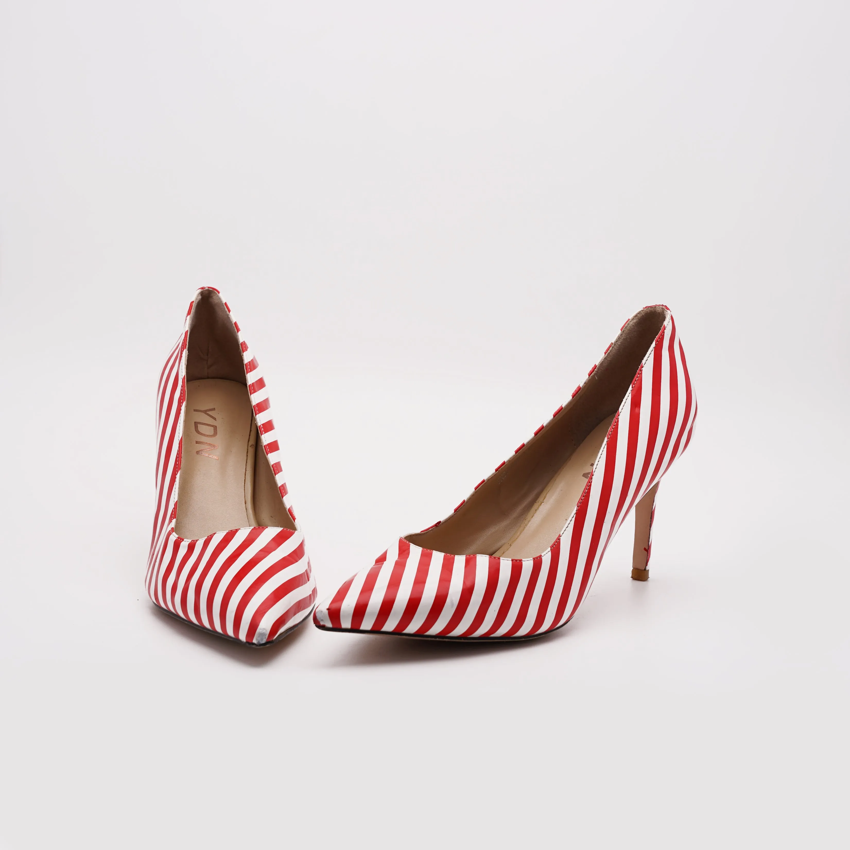 YDN Pattent Leather High Heel Pumps