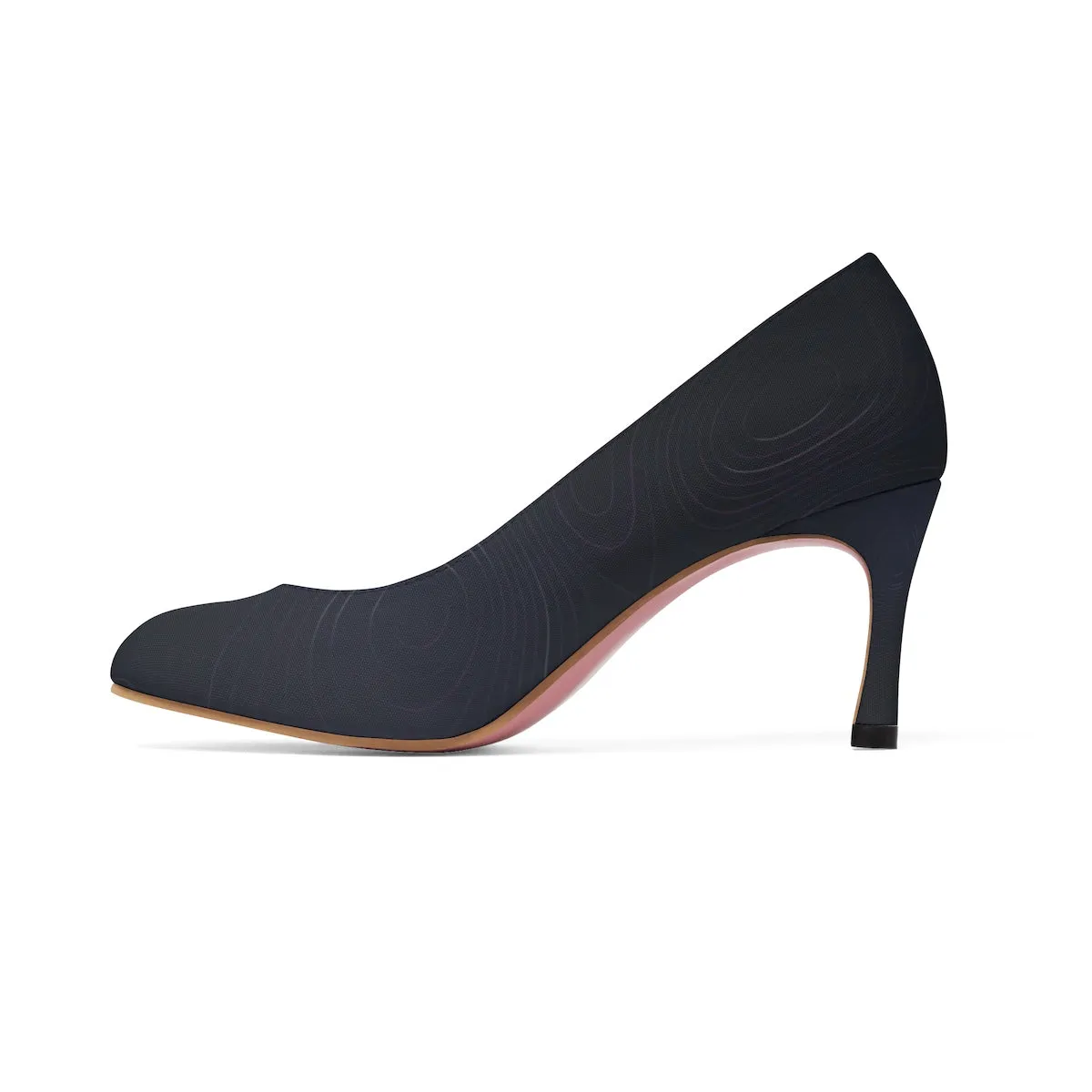 YE Midnight Black Women's High Heels