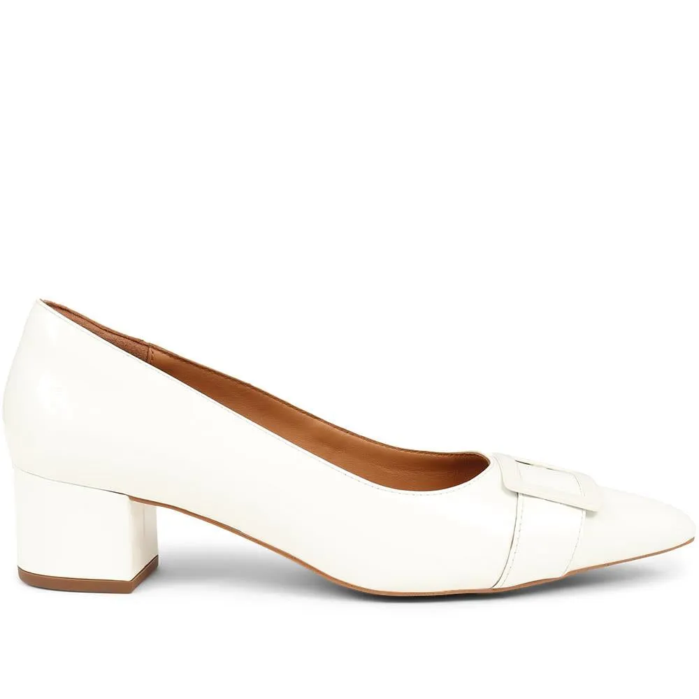 Ziggy Pointed-Toe Court Shoes  - ZIGGY / 325 304